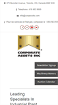Mobile Screenshot of corpassets.com
